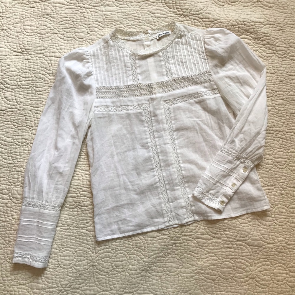 Reformation Victorian style Blouse